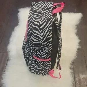 Justice | Accessories | Justice Zebra Print K Backpack Part  display picture 1